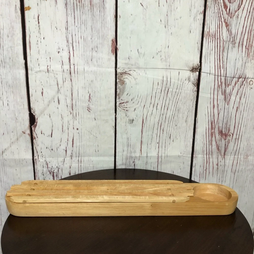 Natural Wood Bread Cutting Tray